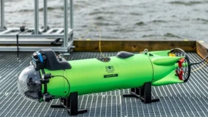 Polský podmořský dron Pirania