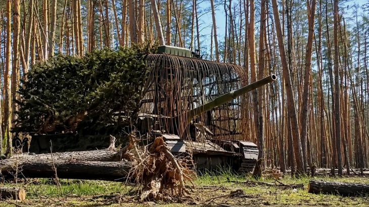 Ruský želví tank, car tank