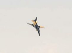Tupolev Tu-22M3 padá střemhlav dolů