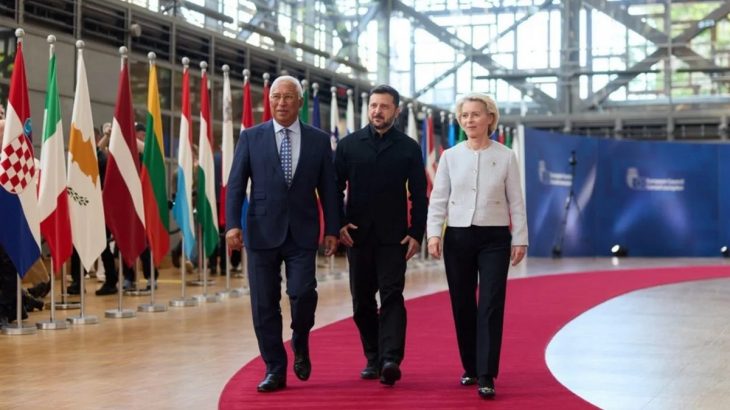 Zelenskyj a Von der Leyen