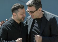 Andy Burnham a Volodymyr Zelenskyj