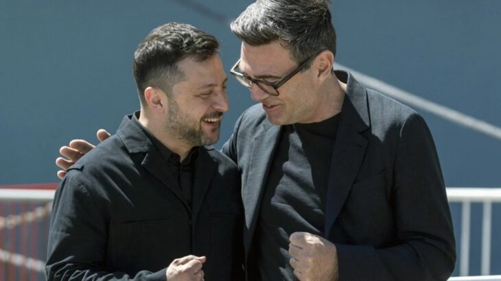 Andy Burnham a Volodymyr Zelenskyj