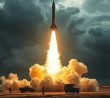 Balistická raketa odpálená v Íránu