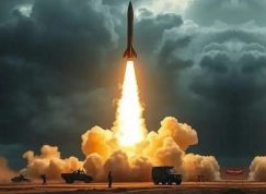 Balistická raketa odpálená v Íránu