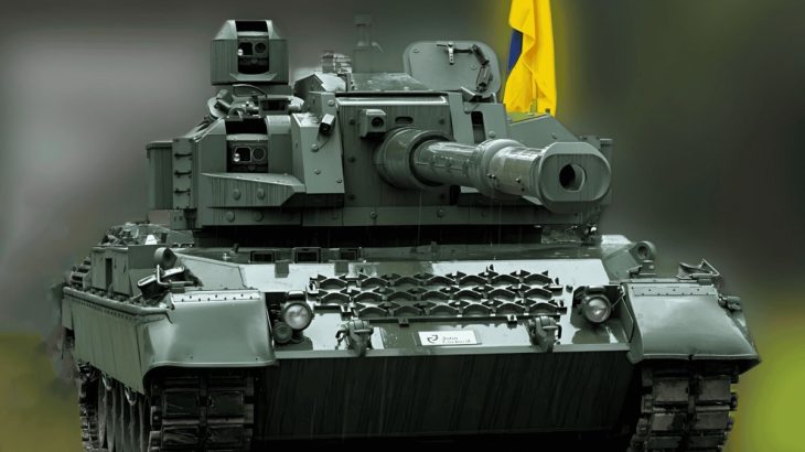 Leopard 1 s věží John Cockerill