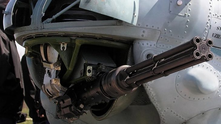 Kulomet na Mi-24