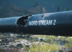 Poničený NordStream