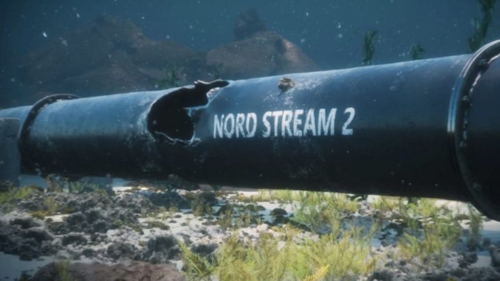 Poničený NordStream