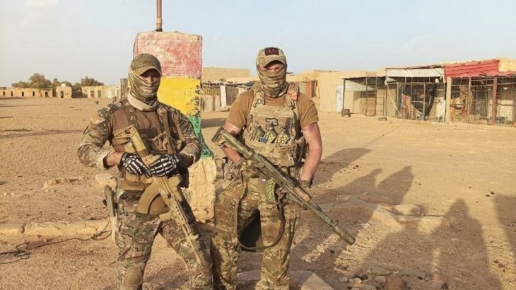 Vojáci ruského Afrického sboru
