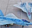 Maketa Su-75 s Su-57