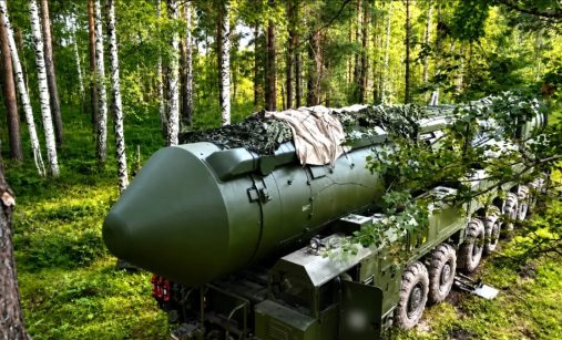Ruská balistická raketa Topol