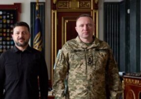 Volodymyr Zelenskyj a Mychajlo Drapatyj