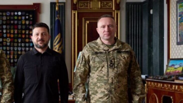 Volodymyr Zelenskyj a Mychajlo Drapatyj