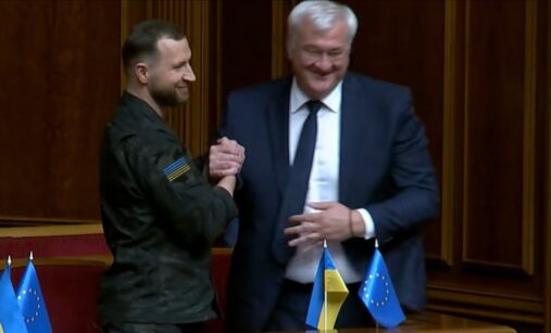Ministr zahraničí Ukrajiny Andrij Sybiha