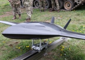 Britský dron Nyan One Way Effector na Ukrajině