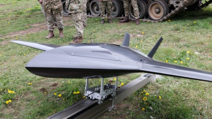 Britský dron Nyan One Way Effector na Ukrajině