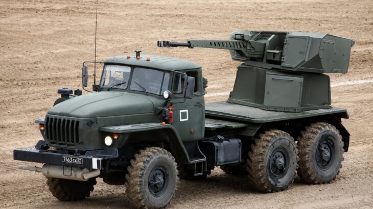 Citadel na nákladním automobilu Ural