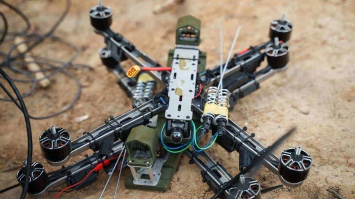 Ukrajinské FPV drony