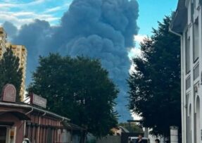 Exploze v Kyjevě