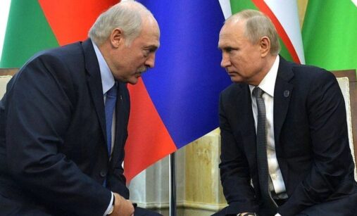 Lukašenko a Putin