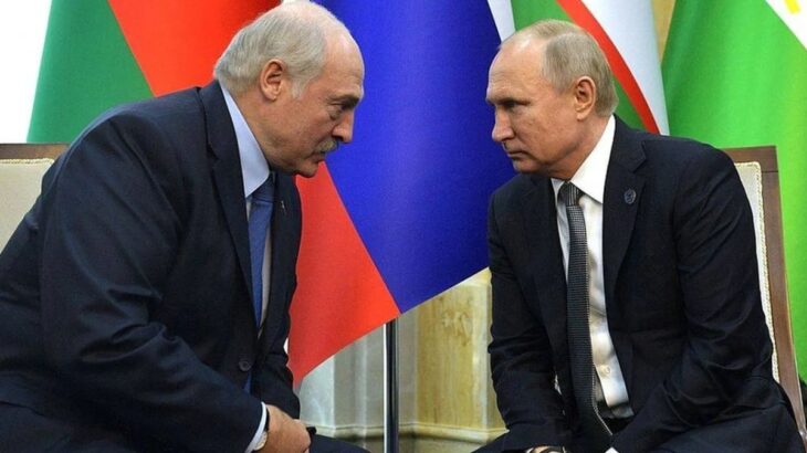 Lukašenko a Putin