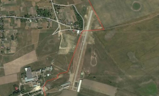 Malé letiště Hoholiv u Kyjeva