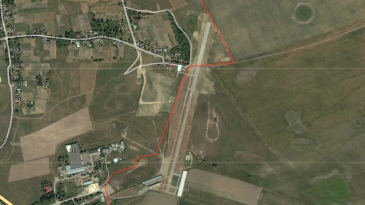 Malé letiště Hoholiv u Kyjeva