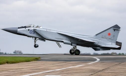 MiG-31 na letišti