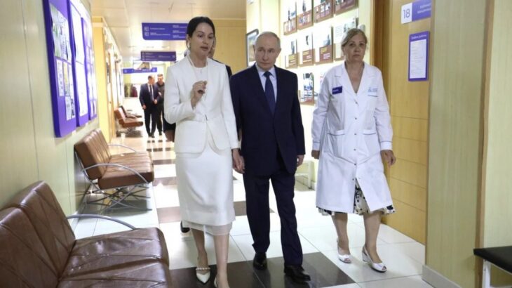 Putin na Kurilských ostrovech