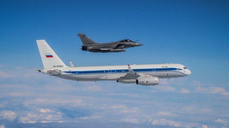 Rafale a Tupolev Tu-214PU