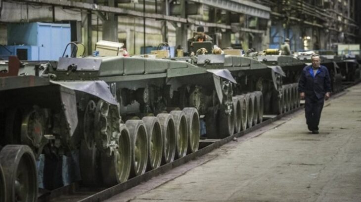 Generální oprava tanků v továrně Rostec