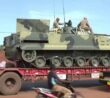 Ruské BMP-3 v Mali