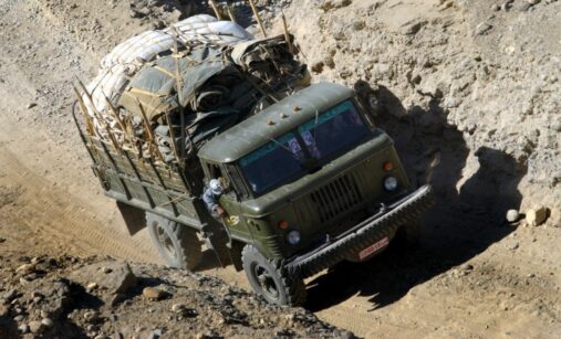 Ruský náklaďák GAZ-66