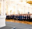 Vladimir Putin před poslanci Státní dumy