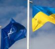 Vlajka NATO a Ukrajiny