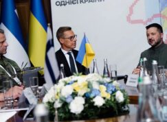 Alexandr Stubb a Volodymyr Zelenskyj