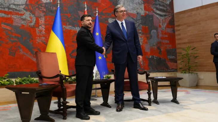 Zelenskyj a Vučić