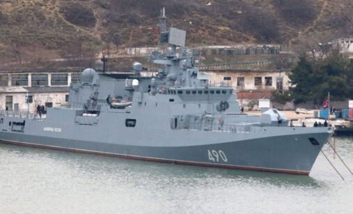 Ruská fregata Admiral Essen
