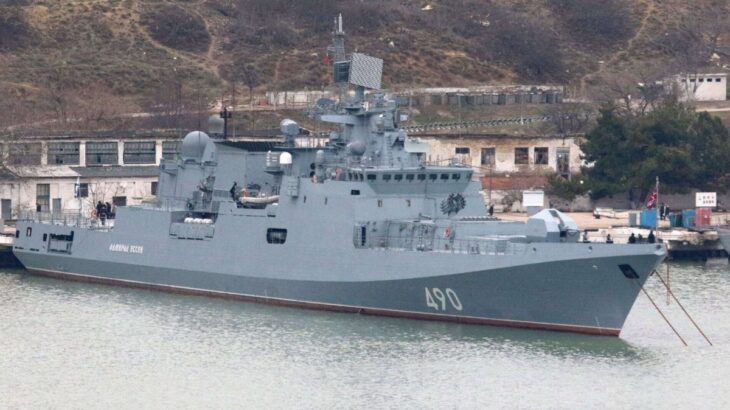 Ruská fregata Admiral Essen