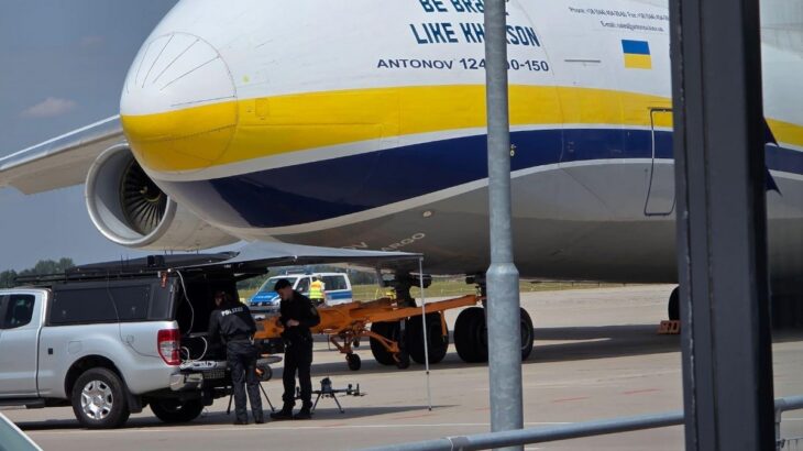 An-124 Ruslan v Lipsku
