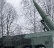 Balistická raketa Iskander v zimě