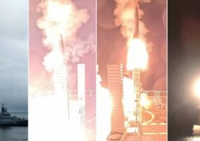 Balistická raketa LORA, odpal z německé lodi