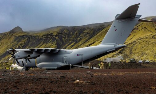Britský letoun A400M Atlas