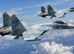 Dvojice Su-27 ruského letectva