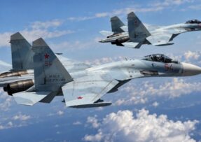 Dvojice Su-27 ruského letectva