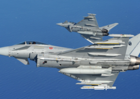 Dvojice italských Eurofighterů Typhoon