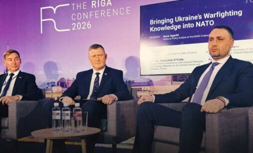 Kyrylo Budanov na konferenci