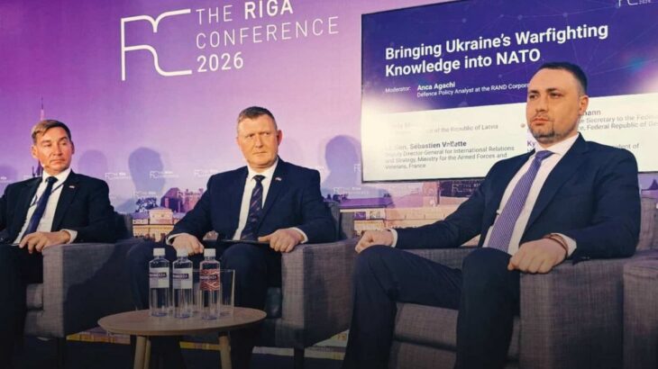 Kyrylo Budanov na konferenci