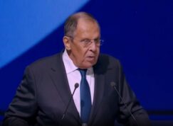 Sergej Lavrov v televizi
