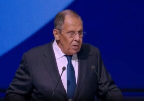 Sergej Lavrov v televizi